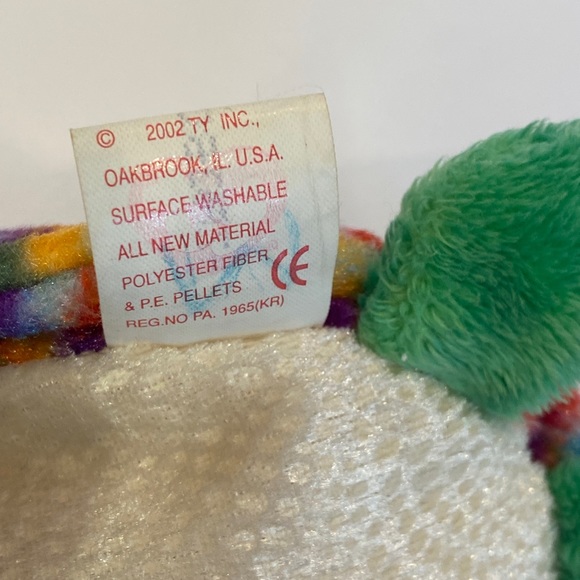 Ty Beanie Babies Zoom the Turtle - Picture 5 of 5